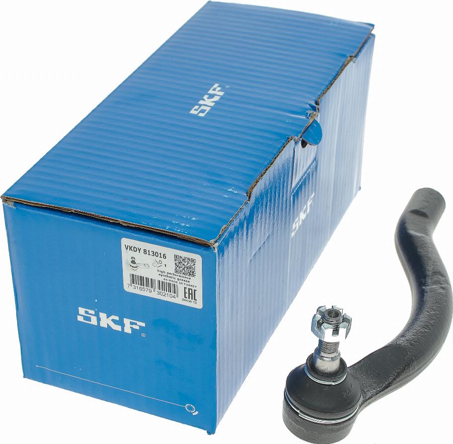 SKF VKDY 813016 - Наконечник рульової тяги, кульовий шарнір autozip.com.ua