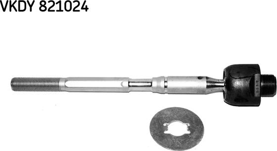 SKF VKDY 821024 - Осьовий шарнір, рульова тяга autozip.com.ua