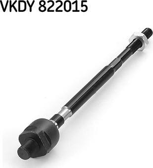 SKF VKDY 822015 - Осьовий шарнір, рульова тяга autozip.com.ua