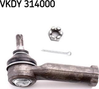 SKF VKDY 314000 - Наконечник рульової тяги, кульовий шарнір autozip.com.ua