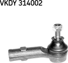 SKF VKDY 314002 - Наконечник рульової тяги, кульовий шарнір autozip.com.ua