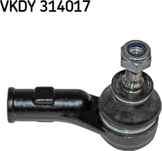 SKF VKDY 314017 - Наконечник рульової тяги, кульовий шарнір autozip.com.ua