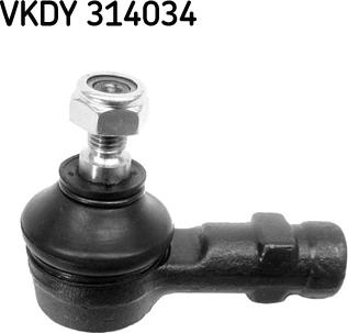 SKF VKDY 314034 - Наконечник рульової тяги, кульовий шарнір autozip.com.ua