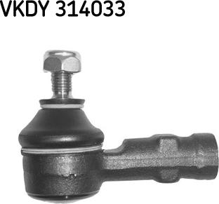 SKF VKDY 314033 - Наконечник рульової тяги, кульовий шарнір autozip.com.ua