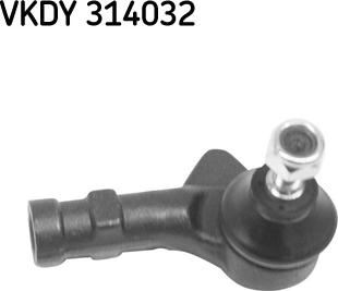 SKF VKDY 314032 - Наконечник рульової тяги, кульовий шарнір autozip.com.ua