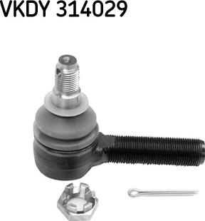 SKF VKDY 314029 - Наконечник рульової тяги, кульовий шарнір autozip.com.ua