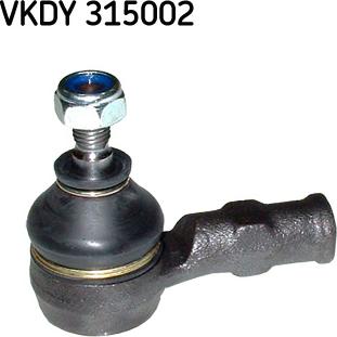 SKF VKDY 315002 - Наконечник рульової тяги, кульовий шарнір autozip.com.ua