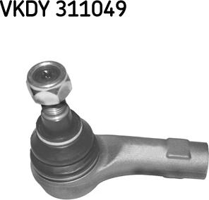 SKF VKDY 311049 - Наконечник рульової тяги, кульовий шарнір autozip.com.ua