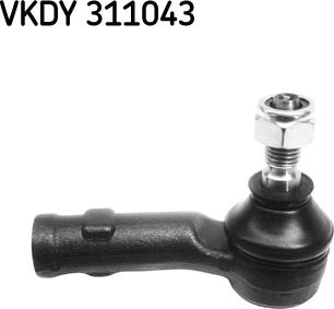 SKF VKDY 311043 - Наконечник рульової тяги, кульовий шарнір autozip.com.ua