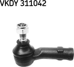 SKF VKDY 311042 - Наконечник рульової тяги, кульовий шарнір autozip.com.ua