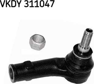 SKF VKDY 311047 - Наконечник рульової тяги, кульовий шарнір autozip.com.ua