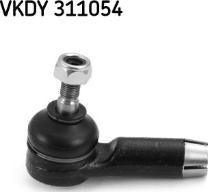 SKF VKDY 311054 - Наконечник рульової тяги, кульовий шарнір autozip.com.ua