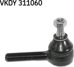 SKF VKDY 311060 - Наконечник рульової тяги, кульовий шарнір autozip.com.ua