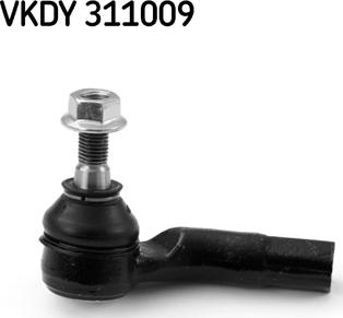 SKF VKDY 311009 - Наконечник рульової тяги, кульовий шарнір autozip.com.ua