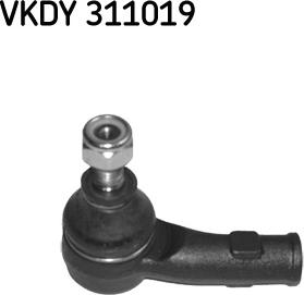 SKF VKDY 311019 - Наконечник рульової тяги, кульовий шарнір autozip.com.ua