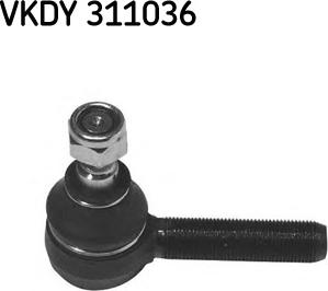 SKF VKDY 311036 - Наконечник рульової тяги, кульовий шарнір autozip.com.ua