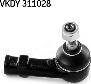 SKF VKDY 311028 - Наконечник рульової тяги, кульовий шарнір autozip.com.ua