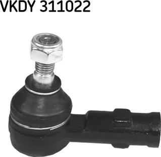 SKF VKDY 311022 - Наконечник рульової тяги, кульовий шарнір autozip.com.ua