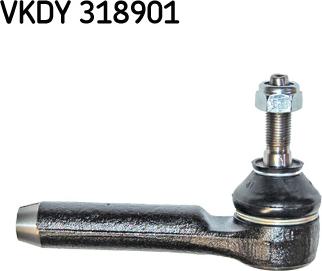 SKF VKDY 318901 - Наконечник рульової тяги, кульовий шарнір autozip.com.ua