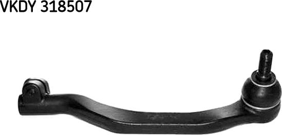 SKF VKDY 318507 - Наконечник рульової тяги, кульовий шарнір autozip.com.ua
