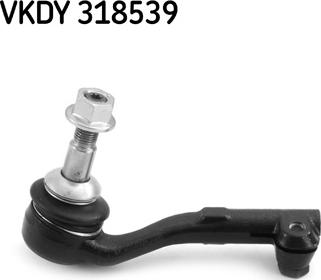 SKF VKDY 318539 - Наконечник рульової тяги, кульовий шарнір autozip.com.ua