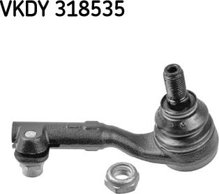 SKF VKDY 318535 - Наконечник рульової тяги, кульовий шарнір autozip.com.ua