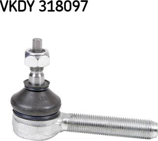 SKF VKDY 318097 - Наконечник рульової тяги, кульовий шарнір autozip.com.ua