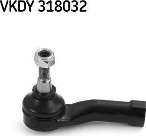 SKF VKDY 318032 - Наконечник рульової тяги, кульовий шарнір autozip.com.ua