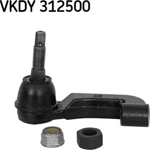 SKF VKDY 312500 - Наконечник рульової тяги, кульовий шарнір autozip.com.ua