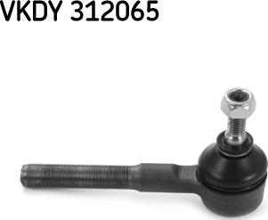 SKF VKDY 312065 - Наконечник рульової тяги, кульовий шарнір autozip.com.ua