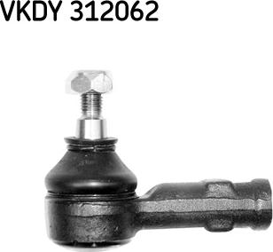 SKF VKDY 312062 - Наконечник рульової тяги, кульовий шарнір autozip.com.ua