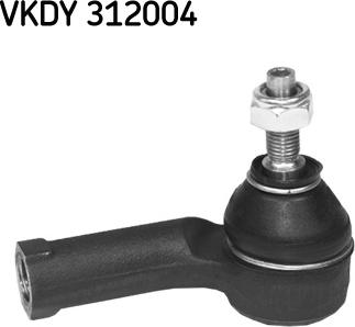 SKF VKDY 312004 - Наконечник рульової тяги, кульовий шарнір autozip.com.ua