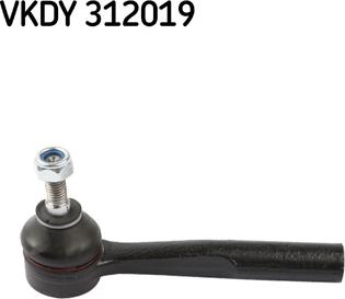 SKF VKDY 312019 - Наконечник рульової тяги, кульовий шарнір autozip.com.ua