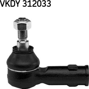 SKF VKDY 312033 - Наконечник рульової тяги, кульовий шарнір autozip.com.ua