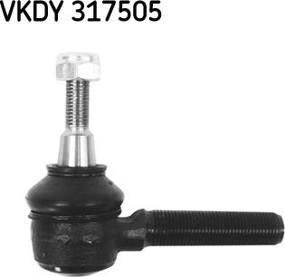 SKF VKDY 317505 - Наконечник рульової тяги, кульовий шарнір autozip.com.ua