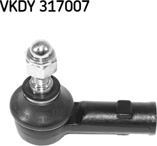 SKF VKDY 317007 - Наконечник рульової тяги, кульовий шарнір autozip.com.ua