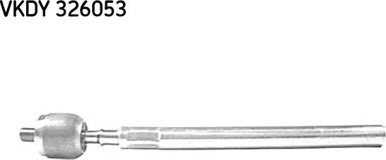 SKF VKDY 326053 - Осьовий шарнір, рульова тяга autozip.com.ua