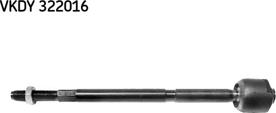 SKF VKDY 322016 - Осьовий шарнір, рульова тяга autozip.com.ua