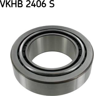 SKF VKHB 2406 S - Підшипник ступиці колеса autozip.com.ua