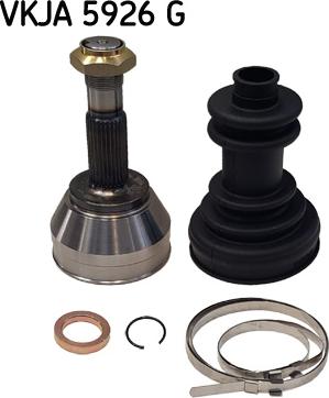 SKF VKJA 5926 G - Шарнір, ШРУС, приводний вал autozip.com.ua