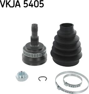 SKF VKJA 5405 - Шарнірний комплект, ШРУС, приводний вал autozip.com.ua