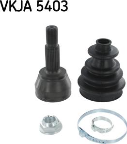 SKF VKJA 5403 - Шарнір, ШРУС, приводний вал autozip.com.ua
