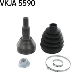 SKF VKJA 5590 - Шарнірний комплект, ШРУС, приводний вал autozip.com.ua