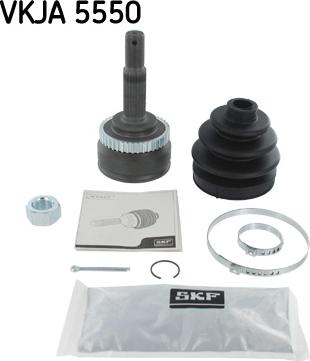 SKF VKJA 5550 - Шарнірний комплект, ШРУС, приводний вал autozip.com.ua