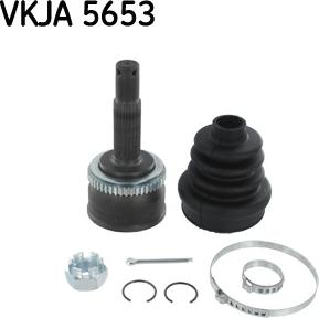 SKF VKJA 5653 - Шарнірний комплект, ШРУС, приводний вал autozip.com.ua