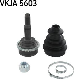 SKF VKJA 5603 - Шарнір, ШРУС, приводний вал autozip.com.ua