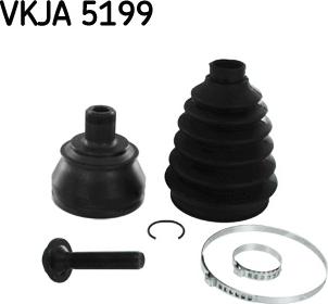 SKF VKJA 5199 - Шарнір, ШРУС, приводний вал autozip.com.ua