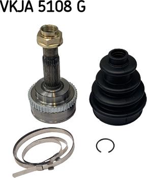 SKF VKJA 5108 G - Шарнір, ШРУС, приводний вал autozip.com.ua