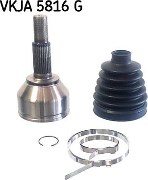 SKF VKJA 5816 G - Шарнір, ШРУС, приводний вал autozip.com.ua