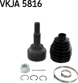 SKF VKJA 5816 - Шарнірний комплект, ШРУС, приводний вал autozip.com.ua